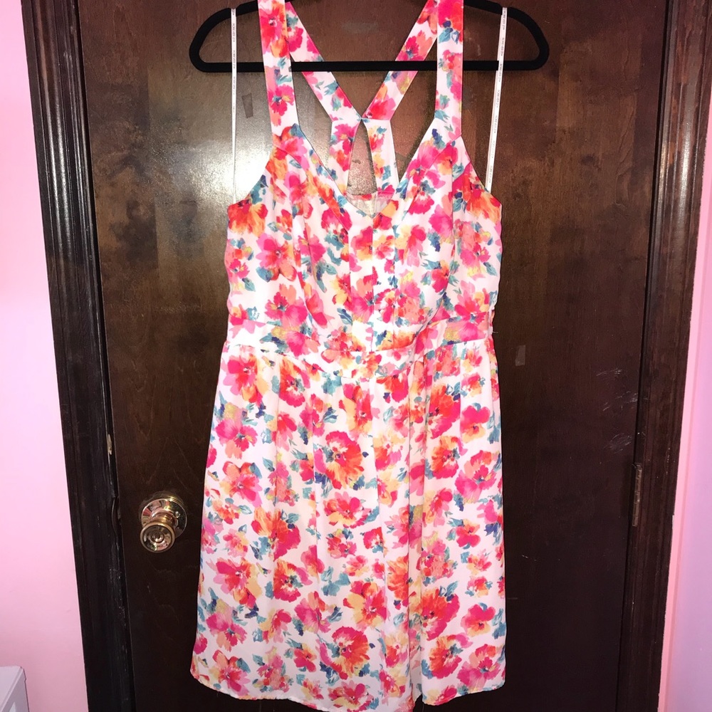 Forever 21+ — Floral Fit & Flare Dress